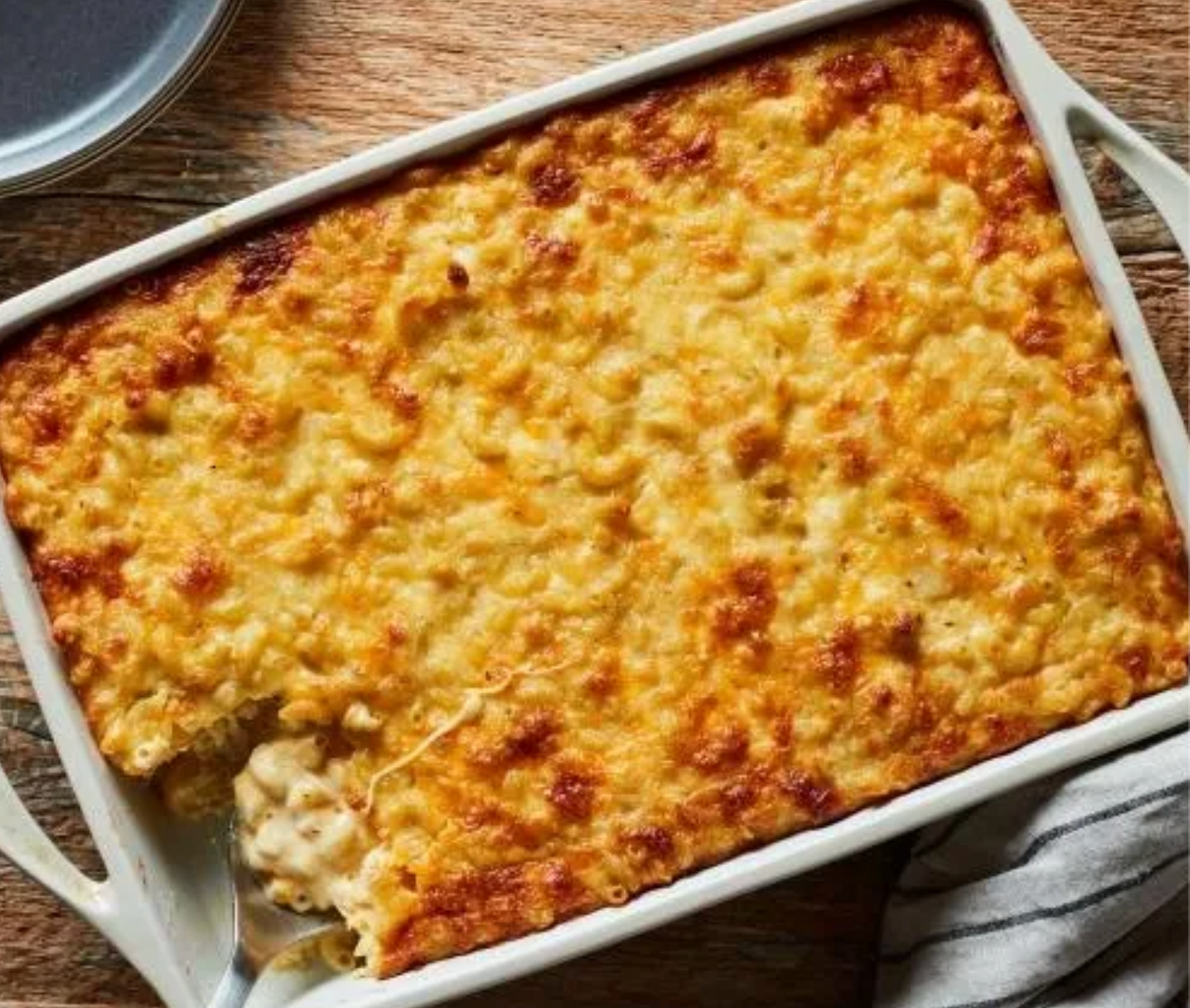 Pans of Mac n Cheese